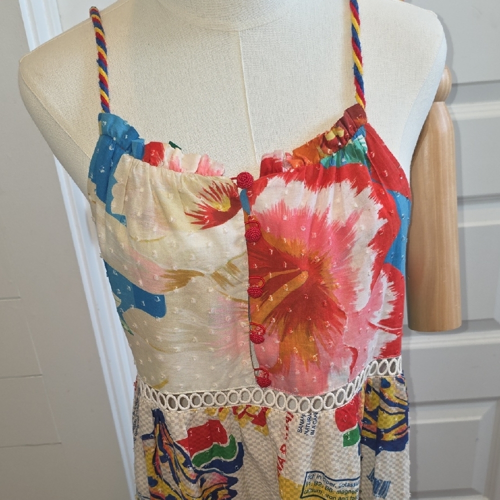 FARM Rio Colorful Patchwork Maxi Dress - Picture 5 of 8